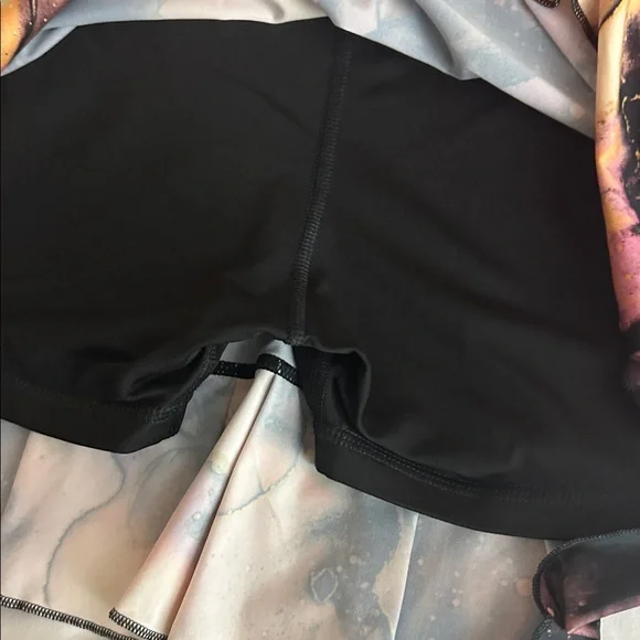 Sofibella Abstract UV Colors Cosmos 14” Tennis pickleball Skort Skirt Small - Picture 7 of 8